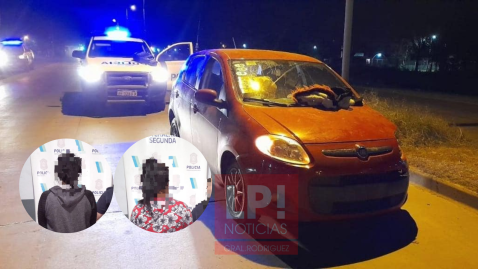 "Casi nos matan": choque, corridas y dos jóvenes reducidas por una familia y entregadas a la Policía en Ruta 24