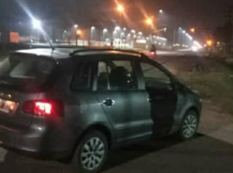 Delincuentes armados les robaron la camioneta y la hallaron horas después en Ruta 7