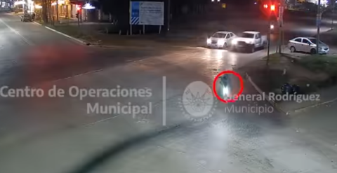 Video: así fue la persecución en que atraparon a un presunto motochorro