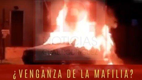 Incendio en la puerta de la casa del denunciante de L-Gante