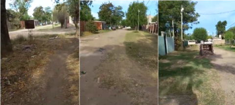 Vecina no tiene agua y reclama que la red llegue a su casa