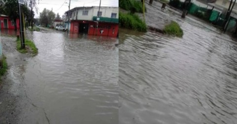 Varios barrios afectados por las fuertes lluvias 