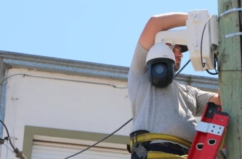 Instalaron dos nuevas cámaras de seguridad en General Rodríguez: dónde están