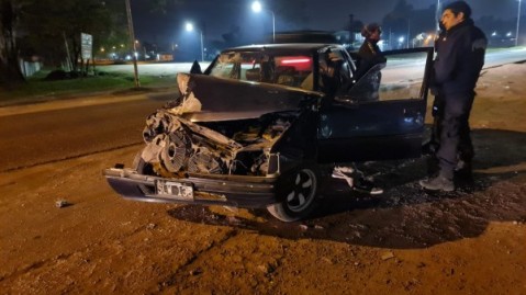 Violento choque en Ruta 24 y Balbín
