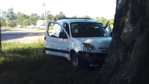 Se quedó dormido al volante y casi genera una tragedia en Ruta 24
