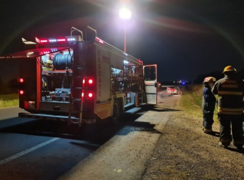 Una joven madre y su bebé murieron en un trágico choque en Ruta 6