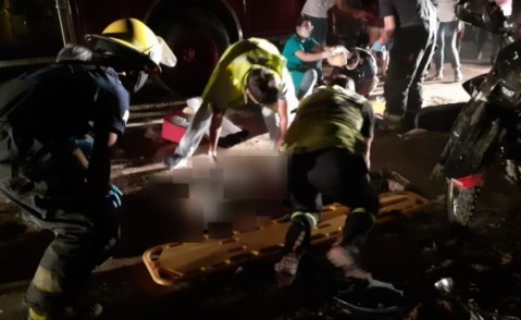 C&oacute;mo evoluciona la joven gravemente herida en el tr&aacute;gico choque de motos en Marab&oacute;