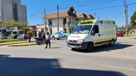 Segundo choque en 24 horas en la esquina de Av. San Martín y Moreno