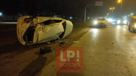 Robo, choque y muerte en la Ruta 24