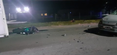 Familia busca esclarecer un siniestro vial que dejó a un motociclista en grave estado