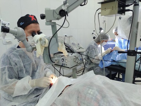 El Hospital Oftalmológico sumó un nuevo tipo de cirugía