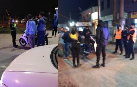 Arrestaron a un menor en un control vehicular el cruce Las Latas