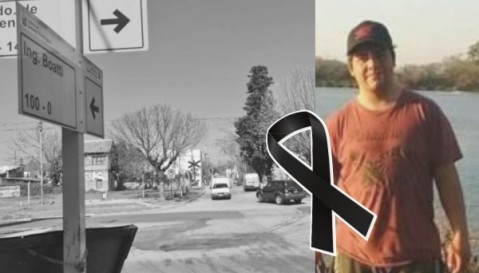 Despiden los restos del joven motociclista y piden testigos del hecho