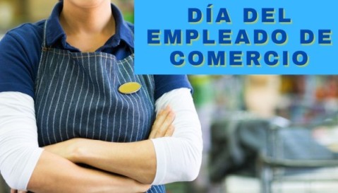 Se viene el Día del Empleado de Comercio