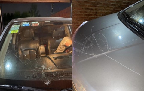 Dejó estacionado su auto en el Polideportivo y se lo vandalizaron