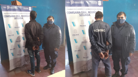 Asaltaron a una joven, quisieron esconderse en una casa y terminaron aprehendidos