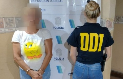 Por un robo en General Rodríguez, una mujer fue detenida cuando salía de visitar a su marido preso en una cárcel