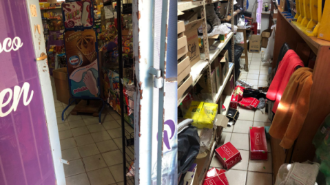 Robaron un comercio de la Avenida San Martín durante el feriado