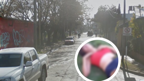 Una chica de 22 años fue hospitalizada tras chocar con una camioneta en el centro