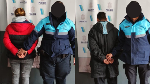 Arrestaron en barrio Los Naranjos a una pareja que era buscada por la Justicia