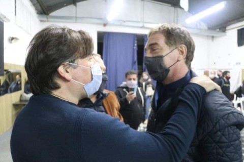 Diego Santilli llega a Gral. Rodríguez en la recta final de la campaña electoral