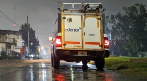 Incendio de cables y más cortes en Villa Vengochea