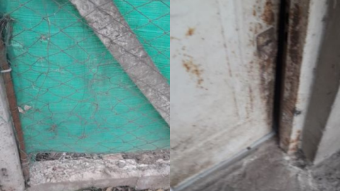 Delincuentes cortaron el cerco protector e ingresaron a robar a una casa de Altos del Oeste