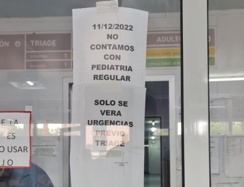 Otro fin de semana con dificultades en la guardia, especialmente en Pediatría