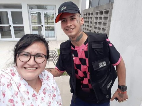 La hija de L-Gante recibió su primera vacuna en una salita de atención primaria del distrito