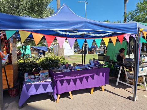 Desde hoy se realiza la Feria de fin de año en la Plaza Central de Gral. Rodríguez