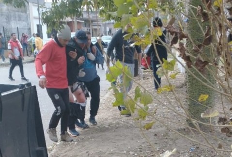 Muri&oacute; un hincha de Luj&aacute;n baleado y otro fue derivado en coma al Hospital Vicente L&oacute;pez