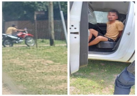 Robaron hasta los regalos de Papá Noel de una casa y uno de los ladrones fue atrapado por los vecinos