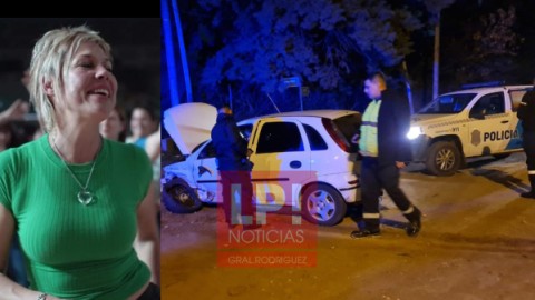 La Provincia decidió retirarle la licencia de conducir a la funcionaria rodriguense que chocó alcoholizada