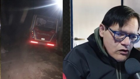 Tras el robo del colectivo de La Perlita, Miguel Puentes anticipó que "van a corregir" el tema de las paradas en el centro