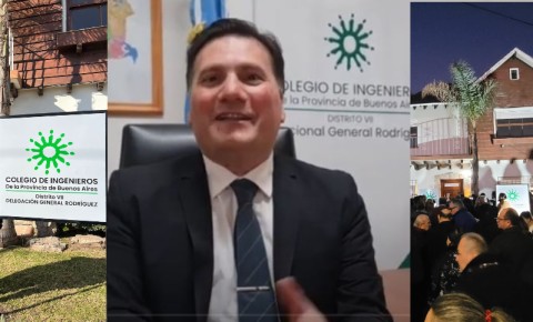 Kubar, sobre el Colegio de Ingenieros que abrió: "seremos un órgano de consulta de la sociedad, el comercio y la empresa"