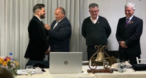 El Rotary Club tiene nuevo presidente: quien es y qué actividades se vienen