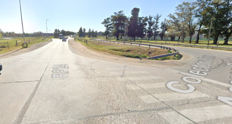 Motochorros asaltaron a un joven que esperaba el colectivo en Ruta 24 para ir a trabajar