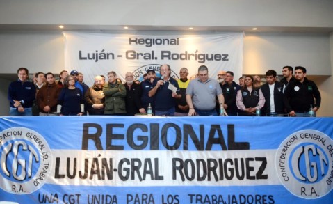 La CGT Regional General Rodríguez - Luján denuncia "estafa electoral disfrazada de libertad" tras el DNU de Milei