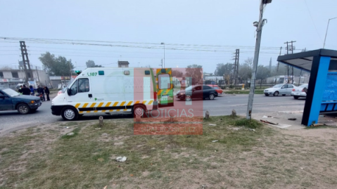 Cómo está el empleado municipal herido en la demolición de una garita de colectivos en Ruta 7