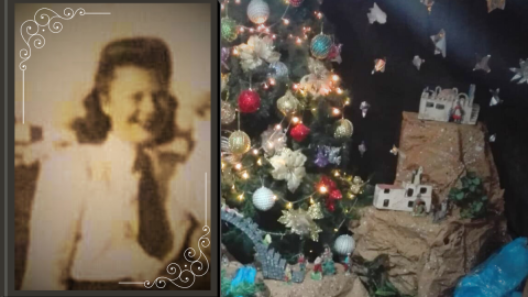 Falleció una querida vecina, muy recordada por sus pesebres