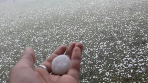 A 15 años de la histórica nevada, anunciaron tormentas y granizo en el Gran Buenos Aires