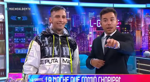 L-Gante fue a una entrevista en TV y present&oacute; a su nueva novia: qui&eacute;n es