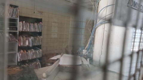 Un área del hospital quedó sin funcionar y tiene que mudarse por el estado edilicio