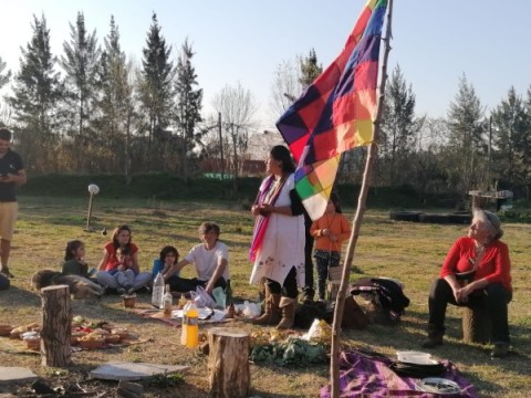 El barrio Los Aromos celebró y honró a la Pachamama