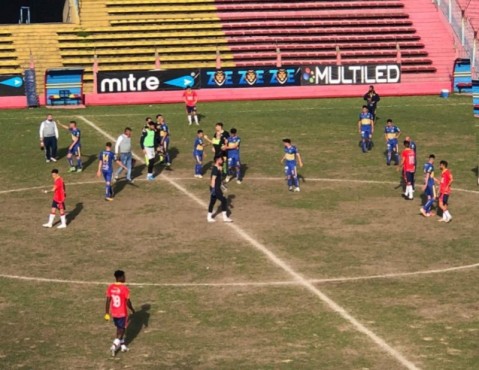 Leandro N. Alem rescató un punto de su visita a Deportivo Español