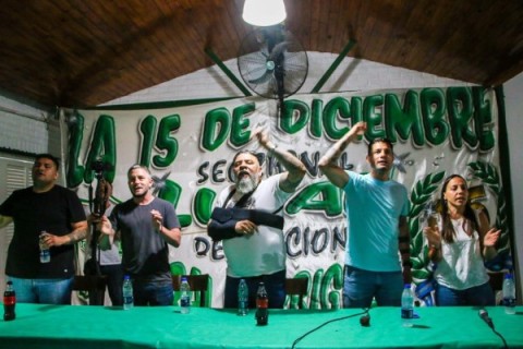 Camioneros se reunió con Mauro García de cara a las elecciones legislativas: “¡No volvamos atrás!”