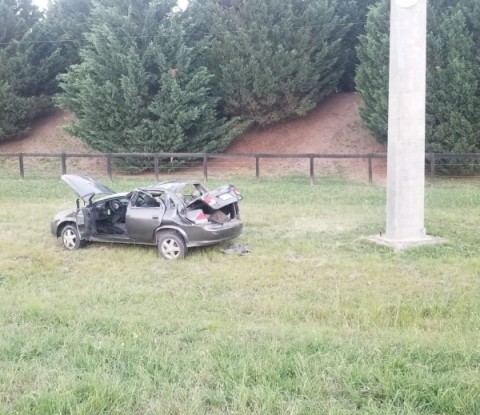 Dos accidentes casi simultáneos sobre Ruta 28 en el límite con Pilar