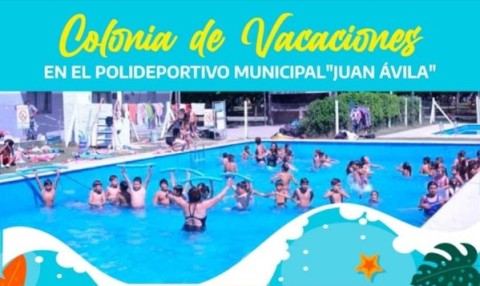 Abrieron la inscripción a la Colonia de Verano de febrero en el Polideportivo Municipal