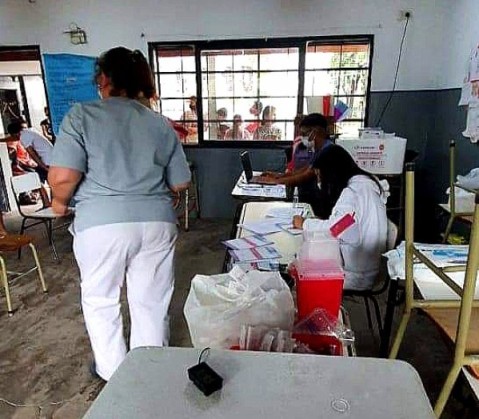 General Rodríguez inició un plan de vacunación contra el Covid-19 y el sarampión en escuelas