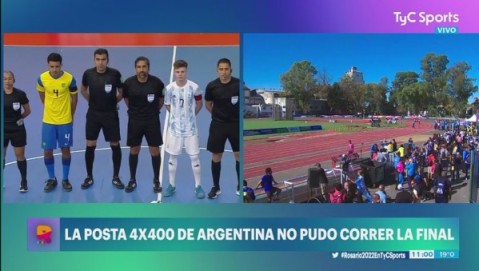 Juegos ODESUR 2022: &iquest;por qu&eacute; Nacho Cabrera no pudo correr en la Final de la Posta 4x400?